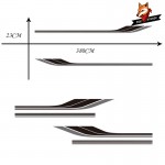 Universal Vinyl Decals Motorhome Stripes Camper Van Graphics Stickers For Mercedes Vito Ford Transit Renault Kang